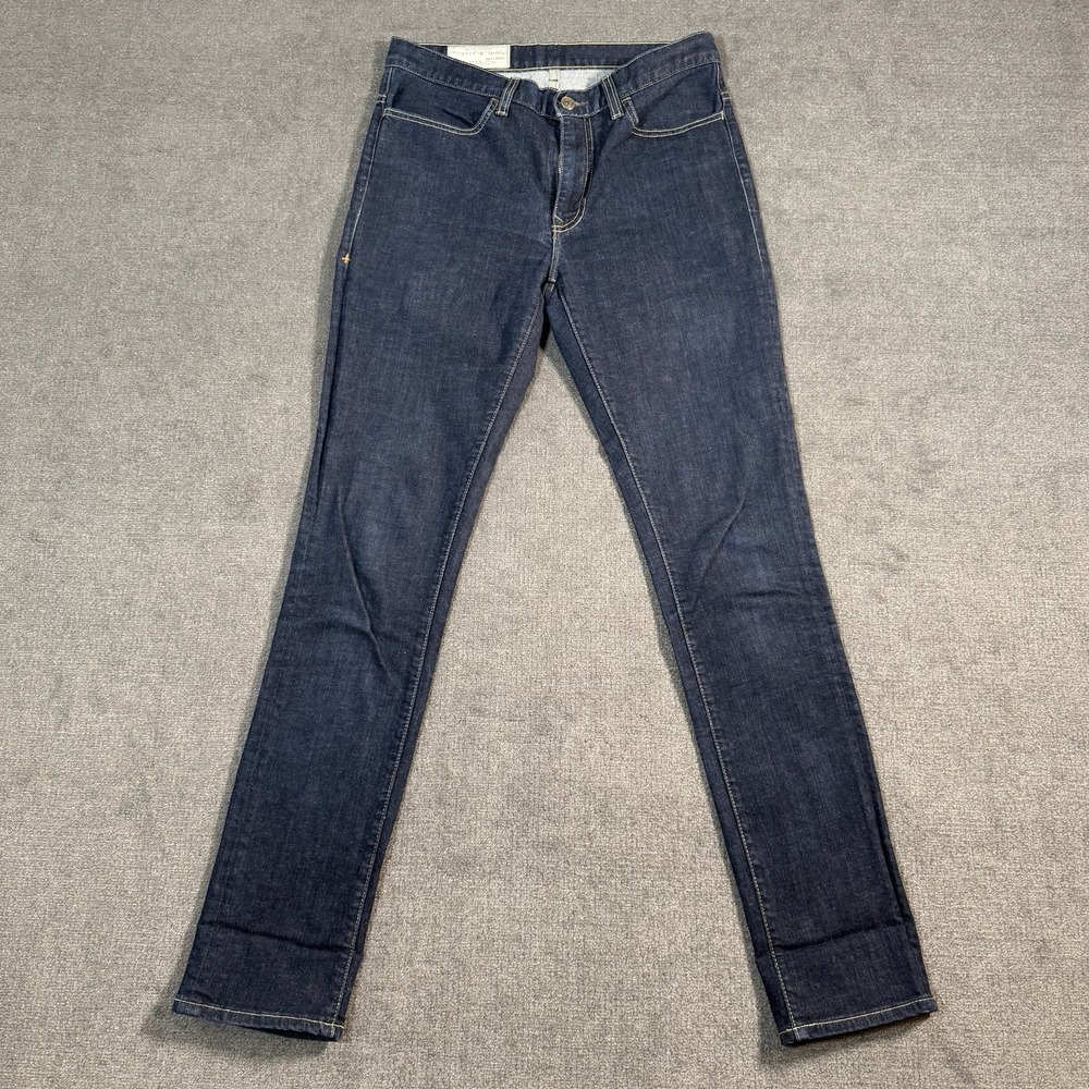 Imogene Willie Jeans Women's Size 30x32 Blue Slim Classic Dark Wash USA Made